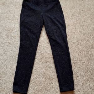 Philosophy Black with White Specks Career or Active  Wear Pants S